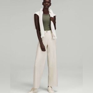 Lululemon City sleek 5 pocket high rise wide leg pants